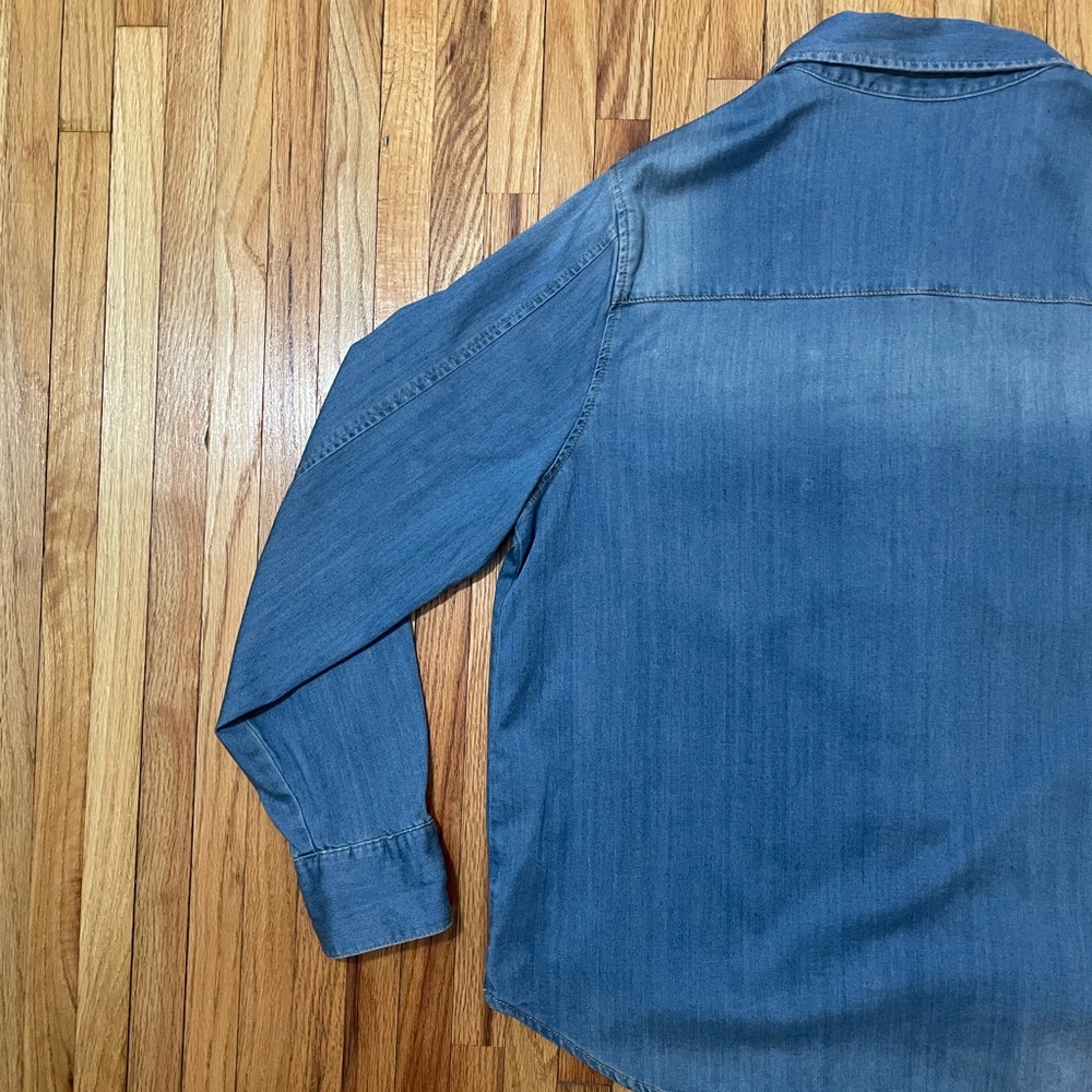 CABI Chambray Button-down Shirt - Picture 8 of 10
